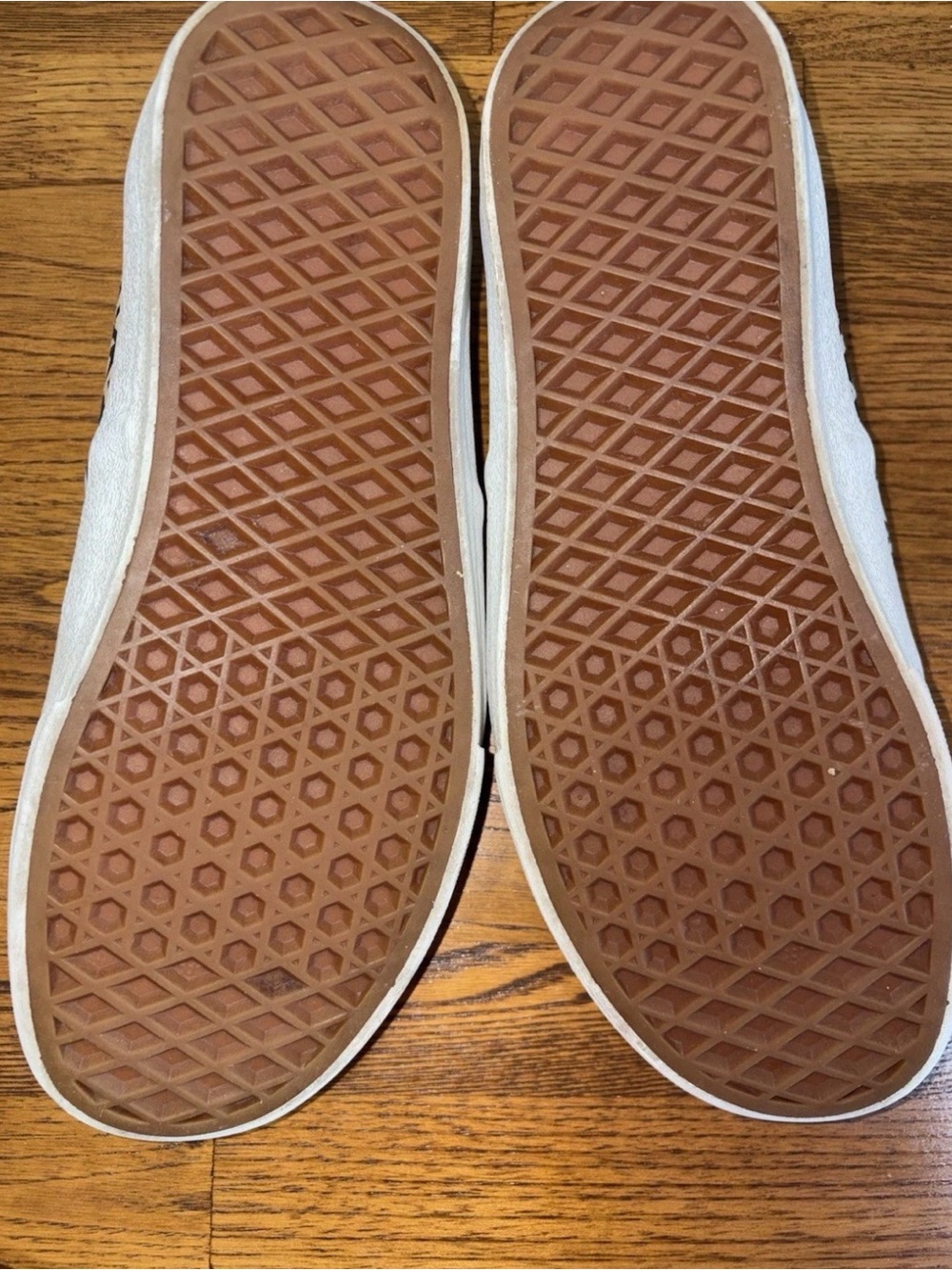 Vans Off The Wall OTF Repeat Black & White Graphic Logo Lace-Up Sneakers unisex - Picture 7 of 12